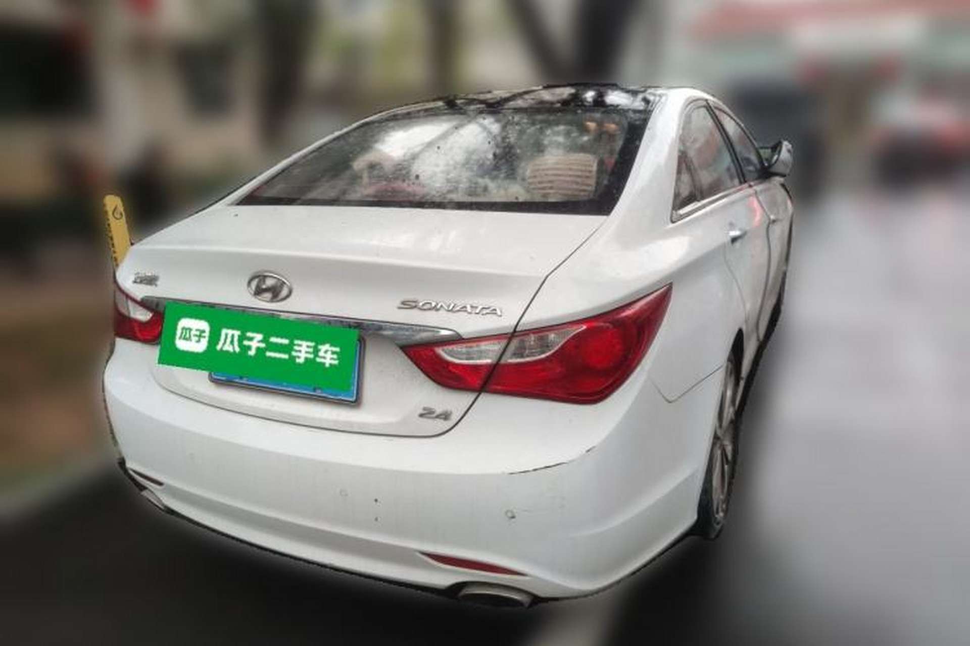 Used Hyundai Sonata 2014 2.4L Automatic Luxury Version China IV Standard Rear Right 45 Deg