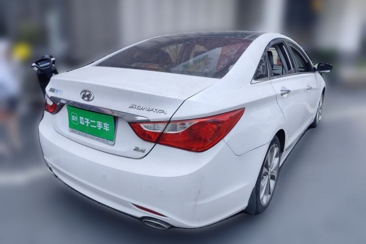 Used Hyundai Sonata 2014 2.4L Automatic Luxury Version China IV Standard Rear Right 45 Deg