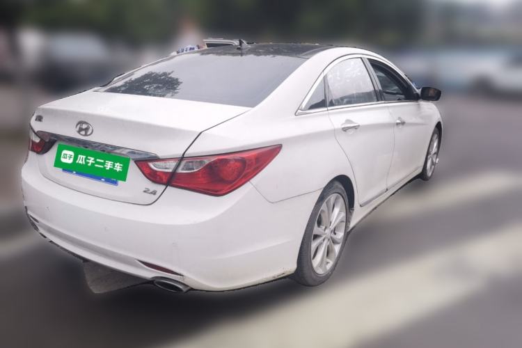 Used Hyundai Sonata 2014 2.4L Automatic Luxury Version China IV Standard Rear Right 45 Deg