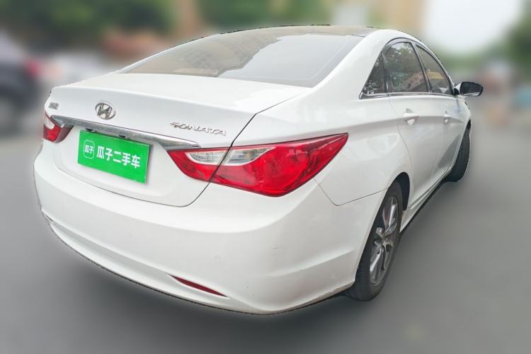 Used Hyundai Sonata 2014 2.0L Automatic Leading Edition Rear Right 45 Deg