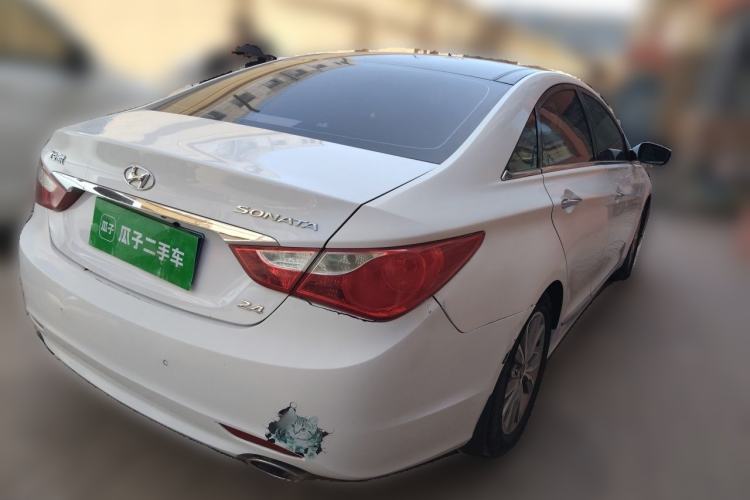 Used Hyundai Sonata 2014 2.4L Automatic Leading Edition China IV Standard Rear Right 45 Deg