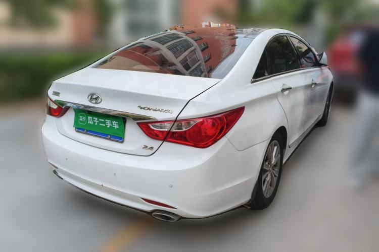Used Hyundai Sonata 2014 2.4L Automatic Leading Edition China IV Standard Rear Right 45 Deg