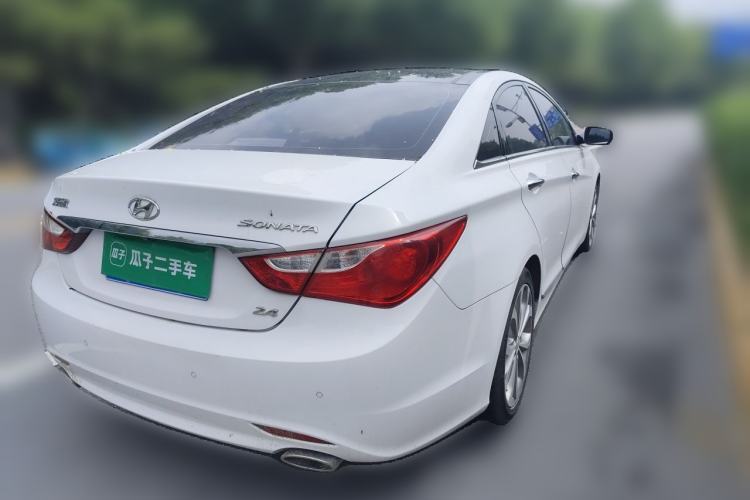 Used Hyundai Sonata 2014 2.4L Automatic Luxury Version China V Standard Rear Right 45 Deg
