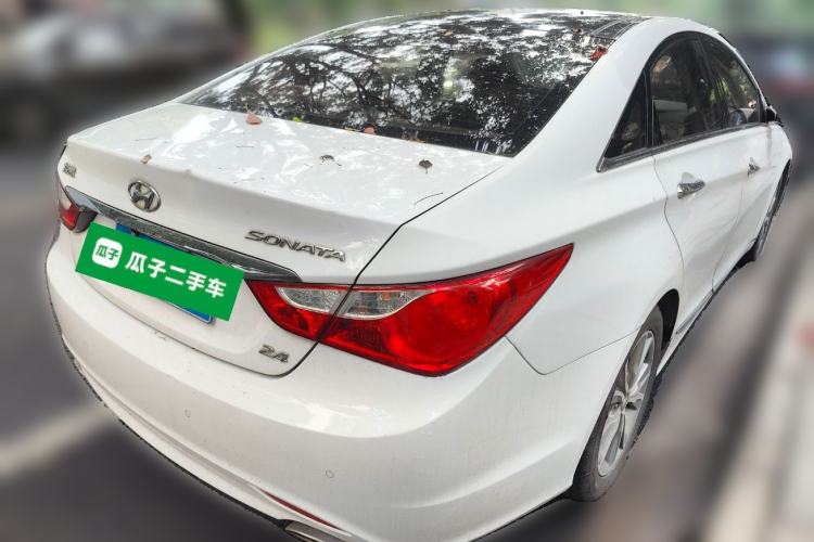 Used Hyundai Sonata 2014 2.4L Automatic Leading Edition China IV Standard Rear Right 45 Deg
