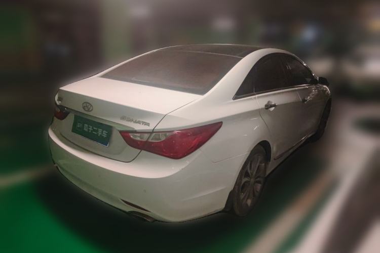 Used Hyundai Sonata 2014 2.0L Automatic Prestige Edition Rear Right 45 Deg