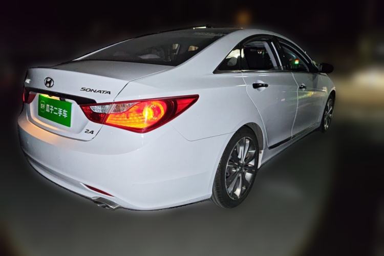Used Hyundai Sonata 2014 2.4L Automatic Luxury Version China V Standard Rear Right 45 Deg