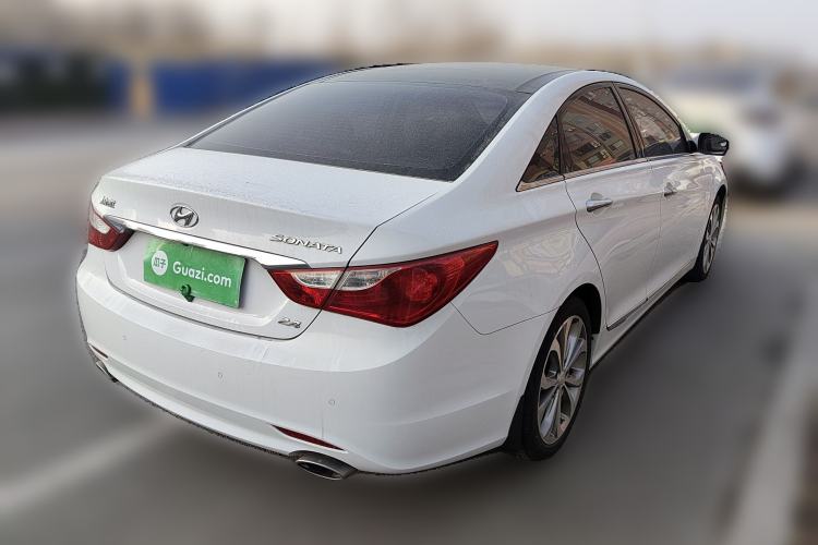 Used Hyundai Sonata 2014 2.4L Automatic Luxury Version China IV Standard Rear Right 45 Deg