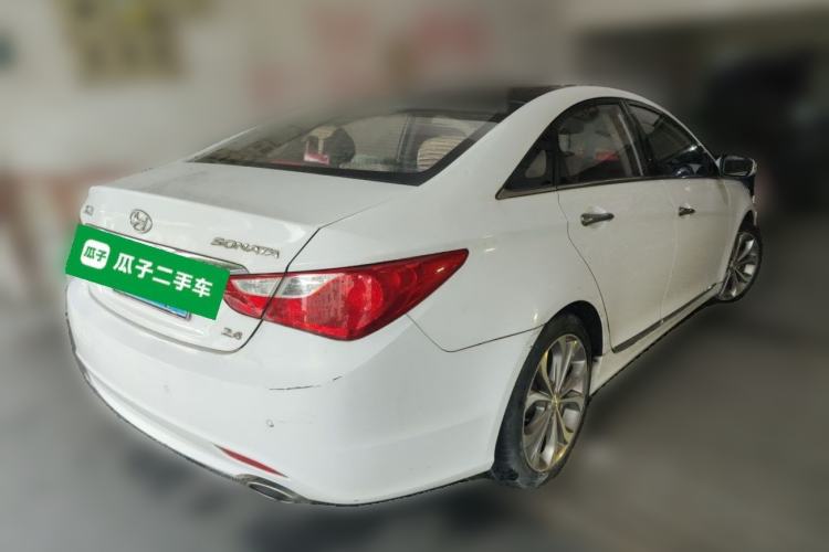 Used Hyundai Sonata 2014 2.4L Automatic Luxury Version China IV Standard Rear Right 45 Deg