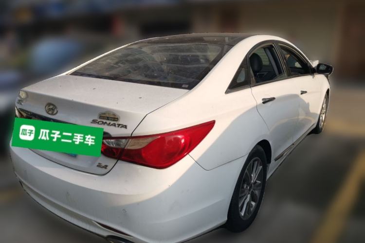 Used Hyundai Sonata 2014 2.4L Automatic Leading Edition China IV Standard Rear Right 45 Deg
