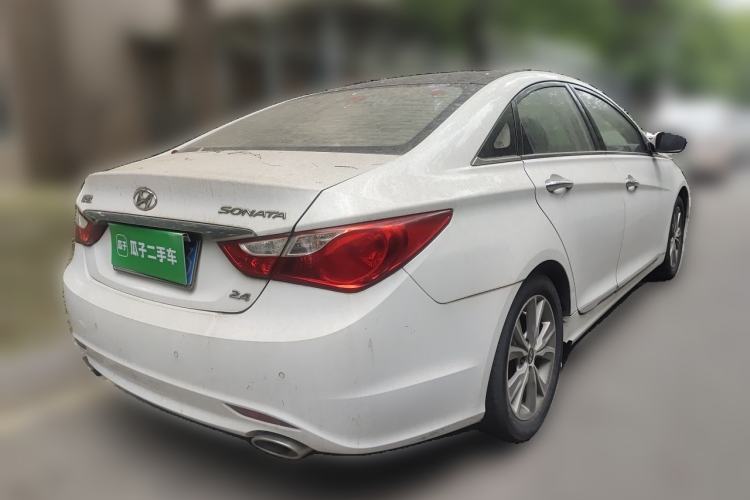 Used Hyundai Sonata 2014 2.4L Automatic Leading Edition China IV Standard Rear Right 45 Deg
