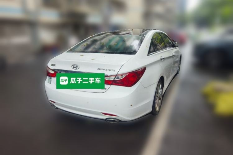Used Hyundai Sonata 2014 2.4L Automatic Luxury Version China IV Standard Rear Right 45 Deg