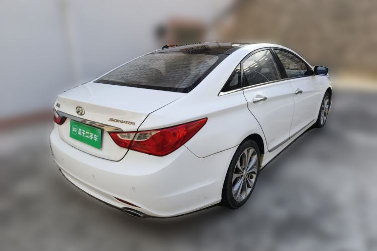 Used Hyundai Sonata 2014 2.0L Automatic Prestige Edition Rear Right 45 Deg