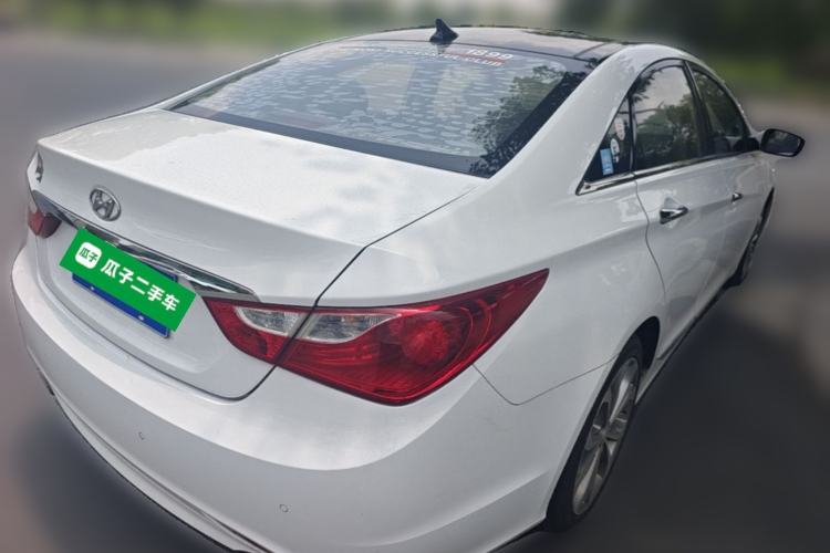 Used Hyundai Sonata 2014 2.4L Automatic Luxury Version China IV Standard Rear Right 45 Deg