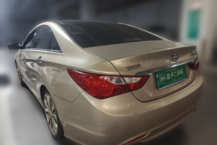 Used Hyundai Sonata 2014 2.0L Automatic Prestige Edition Rear Left 45 Deg