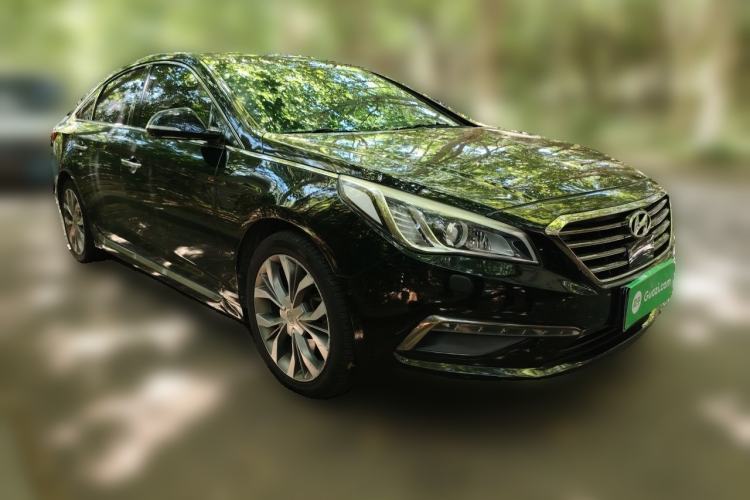 Used Hyundai Sonata 2015 2.4L TOP Flagship Edition Front Right 45 Deg