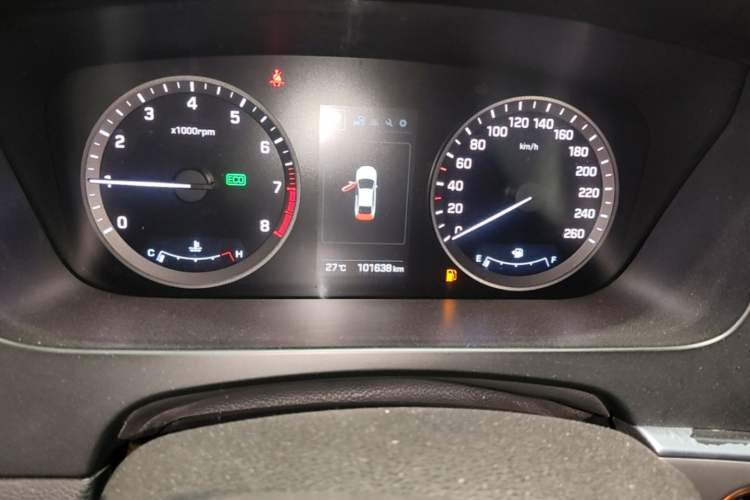 Used Hyundai Sonata 2015 1.6T DLX Prestige Model Instrument Cluster