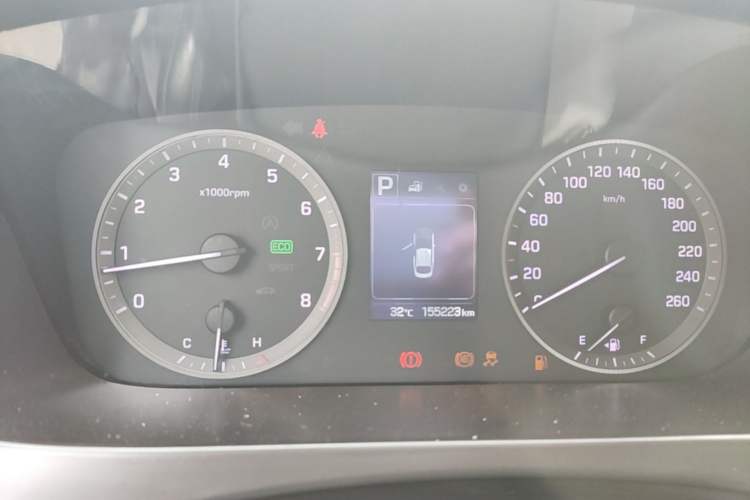 Used Hyundai Sonata 2015 2.0L GLS Smart Model Instrument Cluster