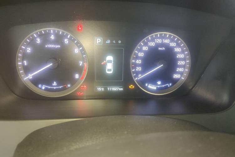 Used Hyundai Sonata 2015 1.6T GLX Advanced Model Instrument Cluster