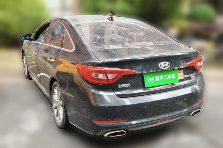 Used Hyundai Sonata 2015 1.6T GLS Smart Model Rear Left 45 Deg