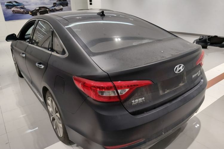 Used Hyundai Sonata 2015 1.6T DLX Prestige Model Rear Left 45 Deg