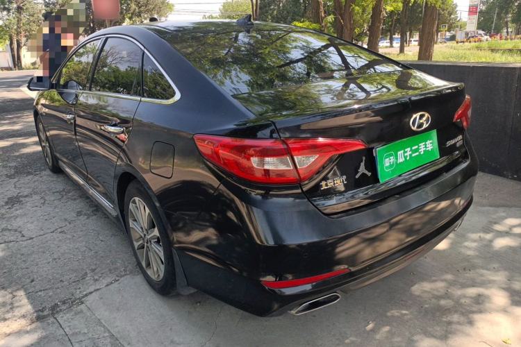Used Hyundai Sonata 2015 1.6T GLS Smart Model Rear Left 45 Deg