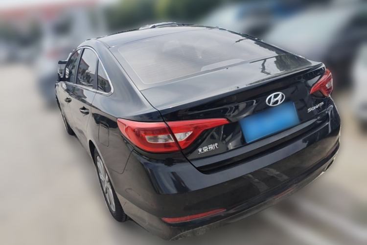 Used Hyundai Sonata 2015 2.0L GLS Smart Model Rear Left 45 Deg