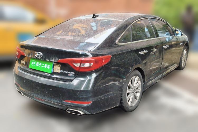 Used Hyundai Sonata 2015 1.6T GLS Smart Model Rear Right 45 Deg