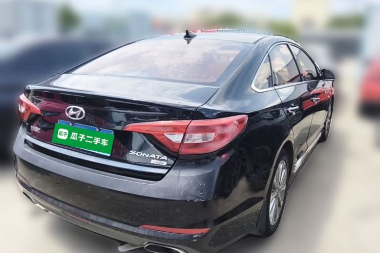 Used Hyundai Sonata 2015 1.6T GLS Smart Model Rear Right 45 Deg