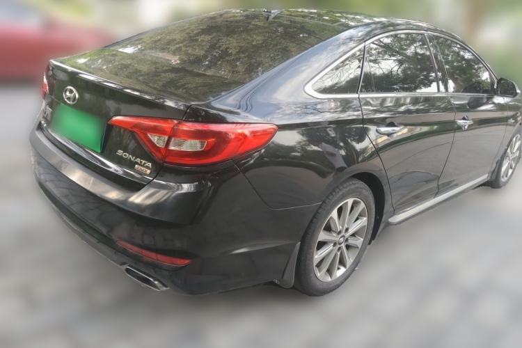 Used Hyundai Sonata 2015 1.6T GLS Smart Model Rear Right 45 Deg