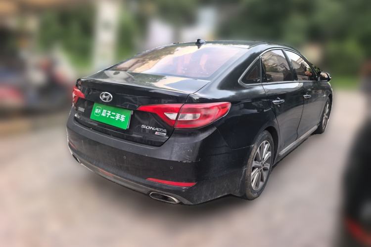 Used Hyundai Sonata 2015 1.6T GLS Smart Model Rear Right 45 Deg