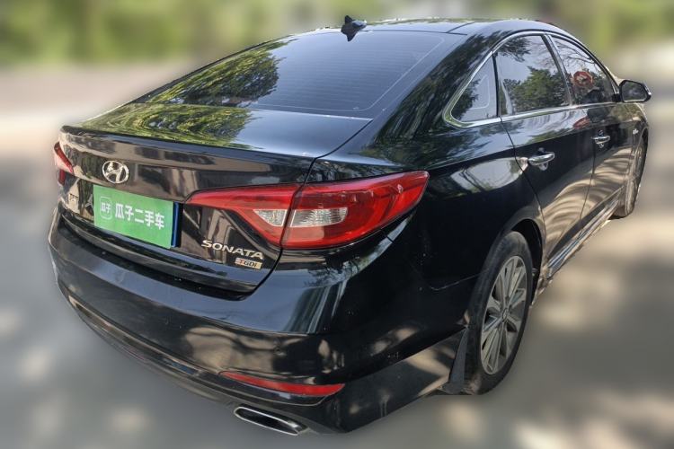 Used Hyundai Sonata 2015 1.6T GLS Smart Model Rear Right 45 Deg