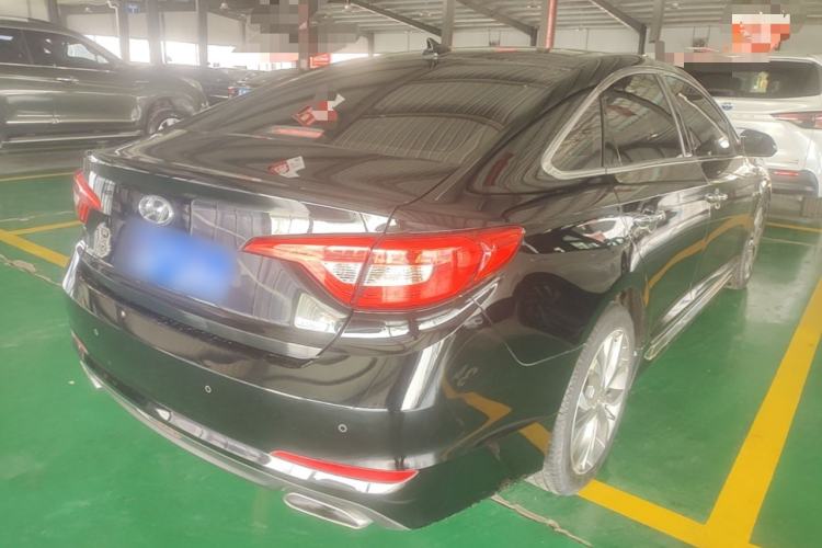 Used Hyundai Sonata 2015 1.6T GLX Advanced Model Rear Right 45 Deg