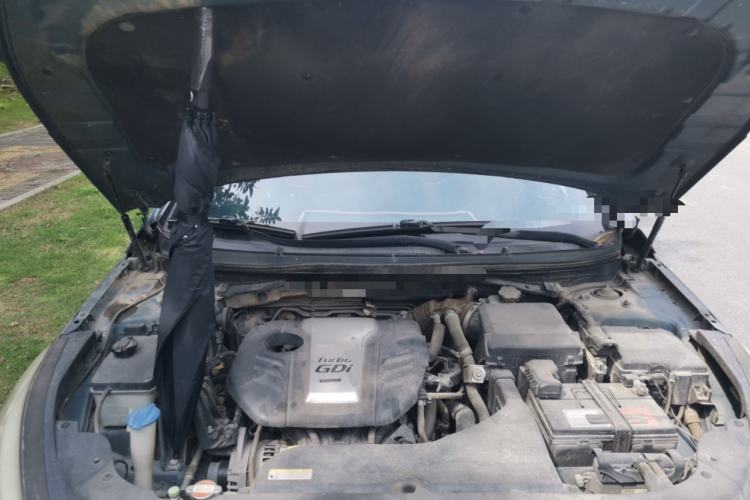 Used Hyundai Sonata 2015 1.6T GLX Advanced Model Engine Bay