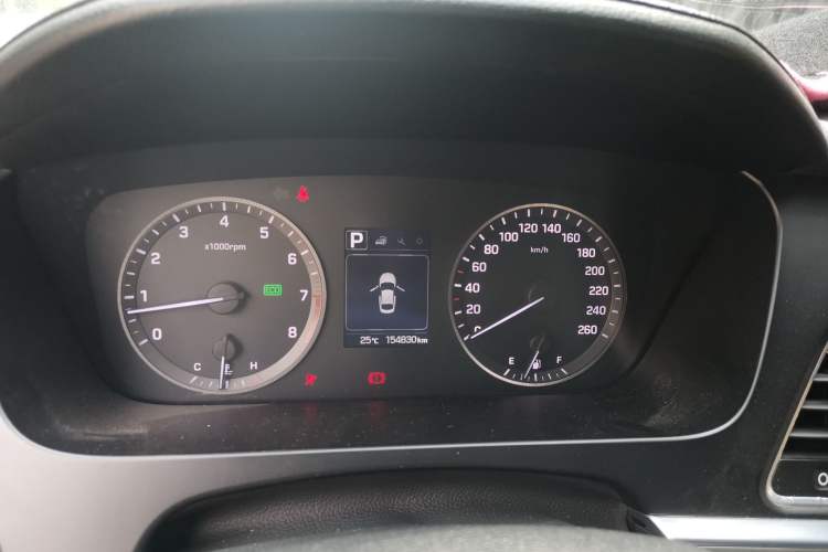 Used Hyundai Sonata 2015 1.6T GLX Advanced Model Instrument Cluster