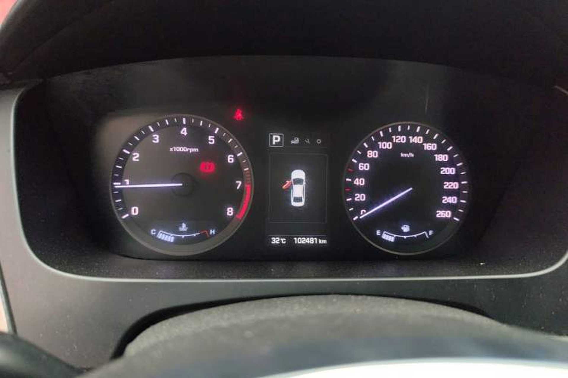 Used Hyundai Sonata 2015 1.6T GLX Advanced Model Instrument Cluster
