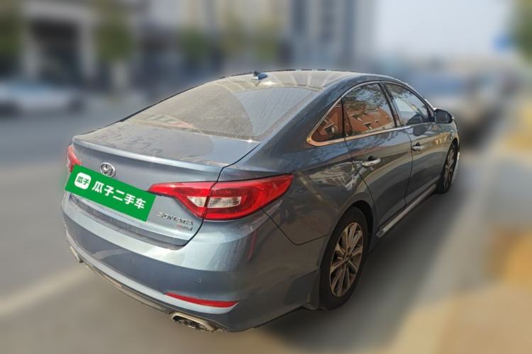 Used Hyundai Sonata 2015 1.6T GLS Smart Model Rear Right 45 Deg