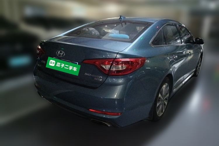 Used Hyundai Sonata 2015 1.6T GLS Smart Model Rear Right 45 Deg