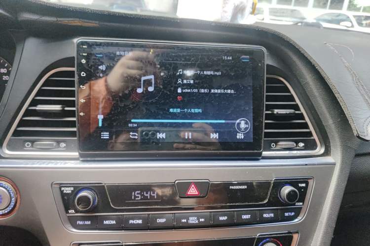 Used Hyundai Sonata 2015 1.6T GLS Smart Model Audio And AC Panel