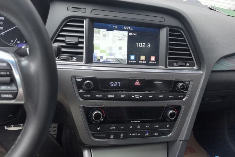 Used Hyundai Sonata 2015 1.6T GLX Advanced Model Audio And AC Panel
