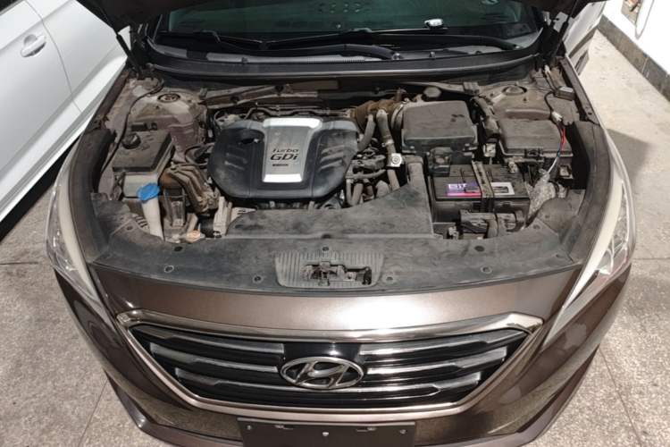 Used Hyundai Sonata 2015 1.6T GLX Advanced Model Engine Bay