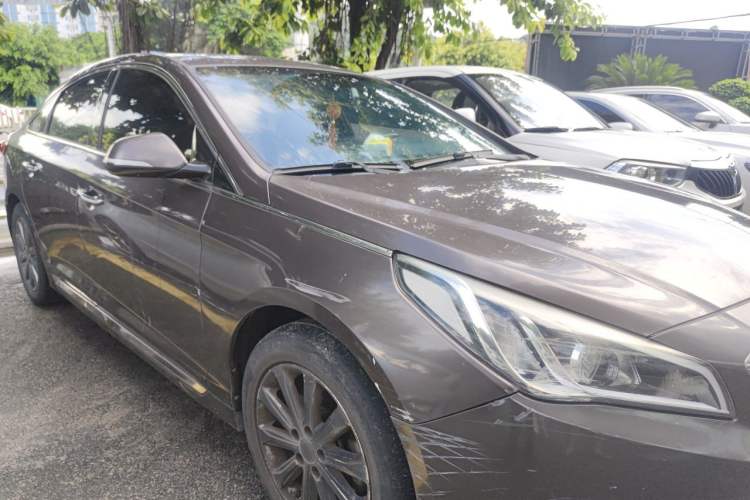 Used Hyundai Sonata 2015 1.6T GLS Smart Model Front Right 45 Deg