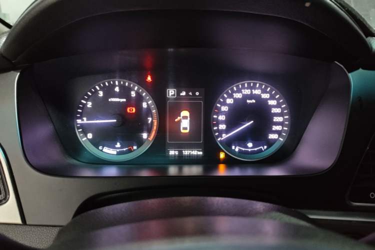 Used Hyundai Sonata 2015 1.6T GLX Advanced Model Instrument Cluster