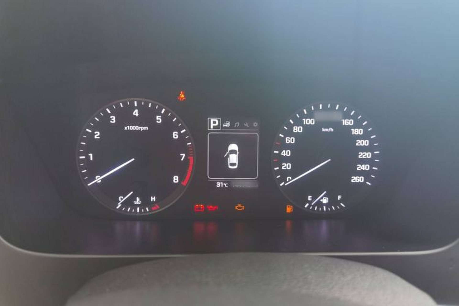 Used Hyundai Sonata 2015 1.6T GLS Smart Model Instrument Cluster