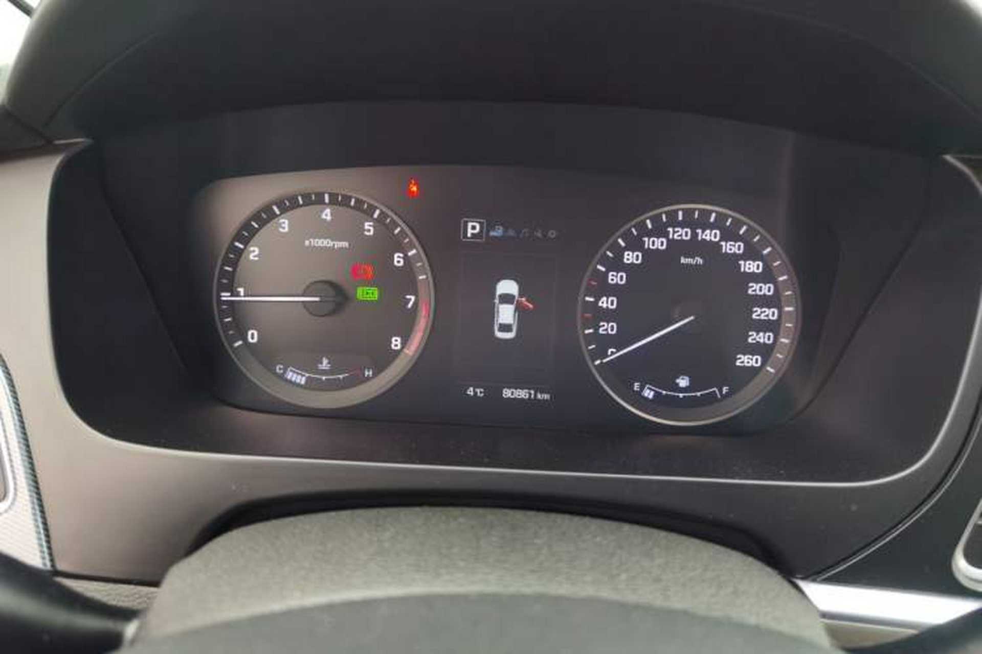 Used Hyundai Sonata 2015 2.4L LUX Ultimate Trim Instrument Cluster