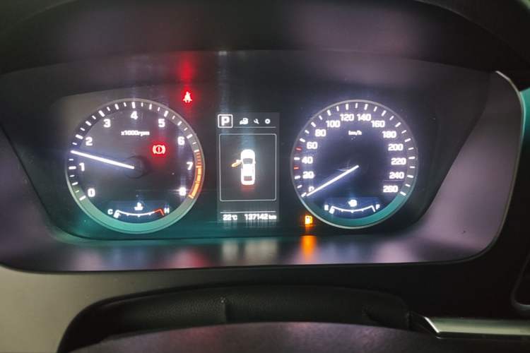 Used Hyundai Sonata 2015 1.6T GLX Advanced Model Instrument Cluster