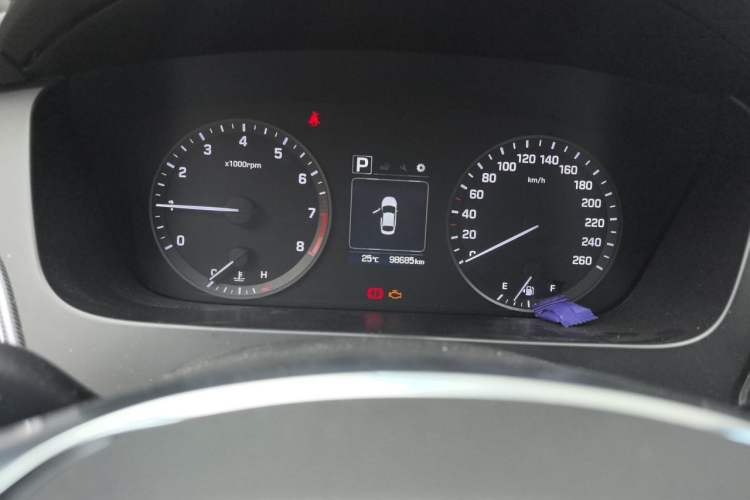 Used Hyundai Sonata 2015 1.6T GLX Advanced Model Instrument Cluster