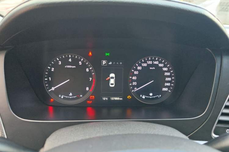 Used Hyundai Sonata 2015 1.6T GLX Advanced Model Instrument Cluster