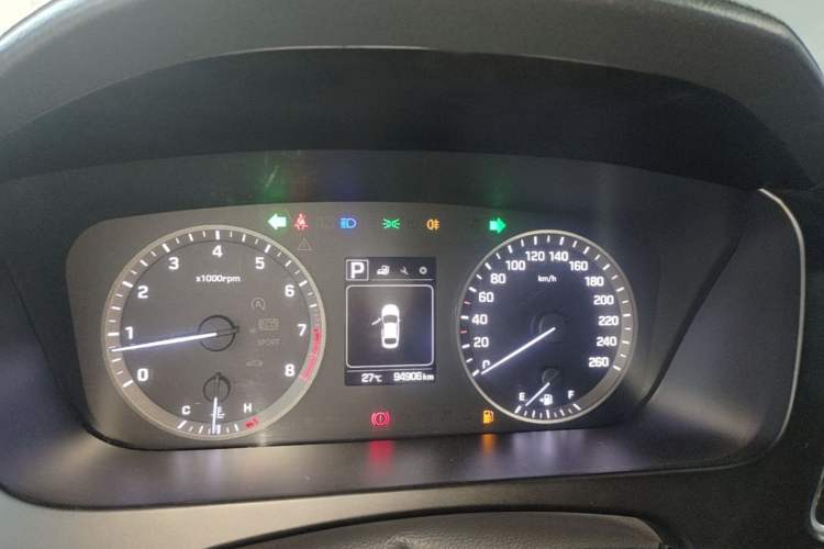 Used Hyundai Sonata 2015 1.6T GLS Smart Model Instrument Cluster