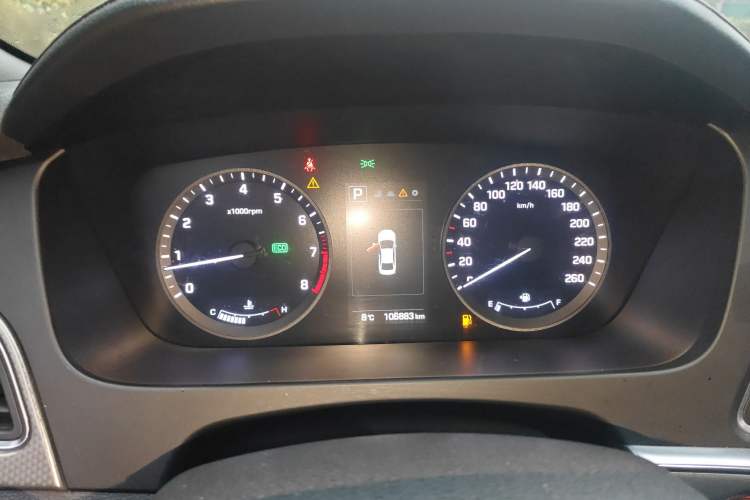 Used Hyundai Sonata 2015 1.6T DLX Prestige Model Instrument Cluster