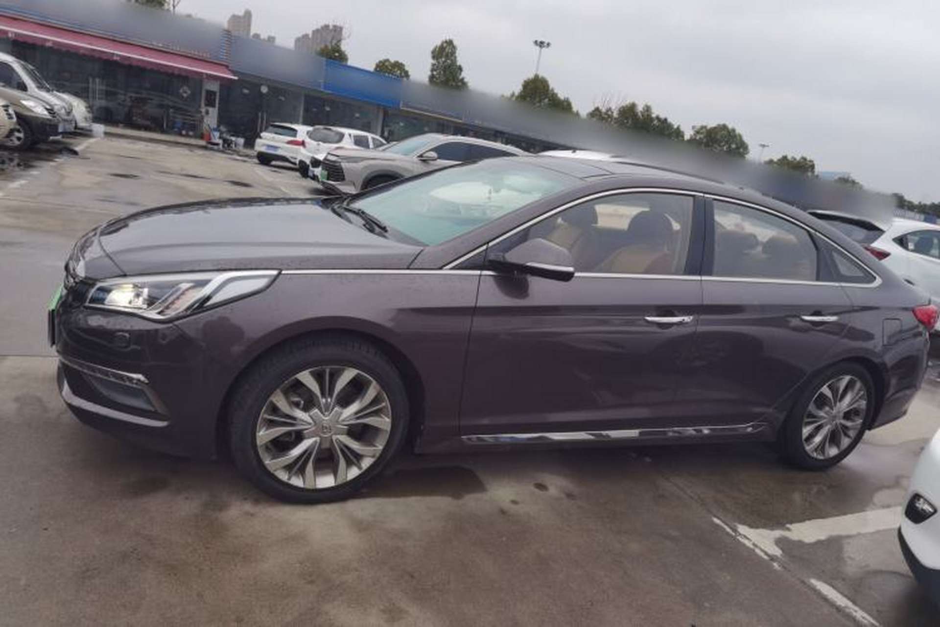 Used Hyundai Sonata 2015 2.4L LUX Ultimate Trim Left Side